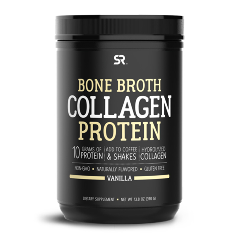 Sports Research Collagen + Bonebroth Protein Vanilla 30 Serving Best Price in UAE