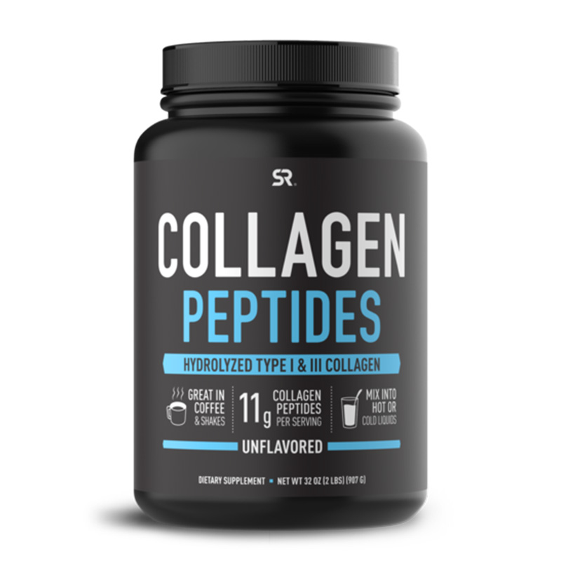Sports Research Collogen Peptides Type I & III Unflavoured 1LB 40 Servings Best Price in UAE