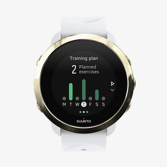 Suunto 3 G1 Fitness Gold White