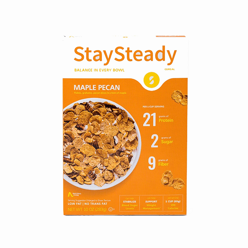 Stay Steady Cereal Maple Pecan 1x6