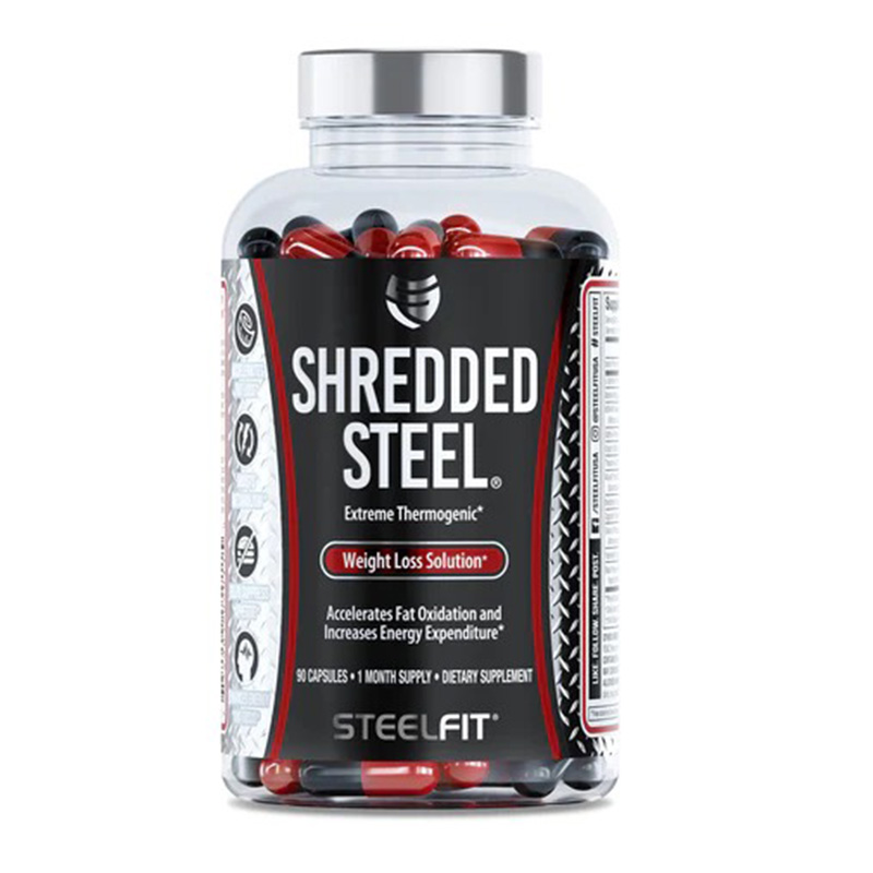 Steel Fit Shredded Steel Extreme Thermogenic Fat Burner 90 Caps