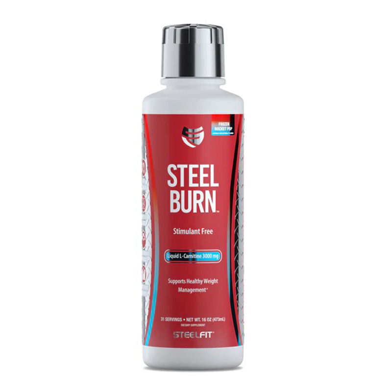 Steel Fit Steel Burn Liquid L-Carnitine 3000 mg 473 ml - Frozen Rock Pop
