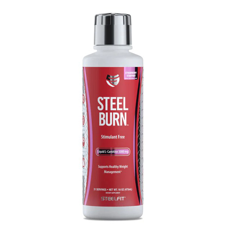 Steel Fit Steel Burn Liquid L-Carnitine 3000 mg 473 ml - Strawberry Starfruit