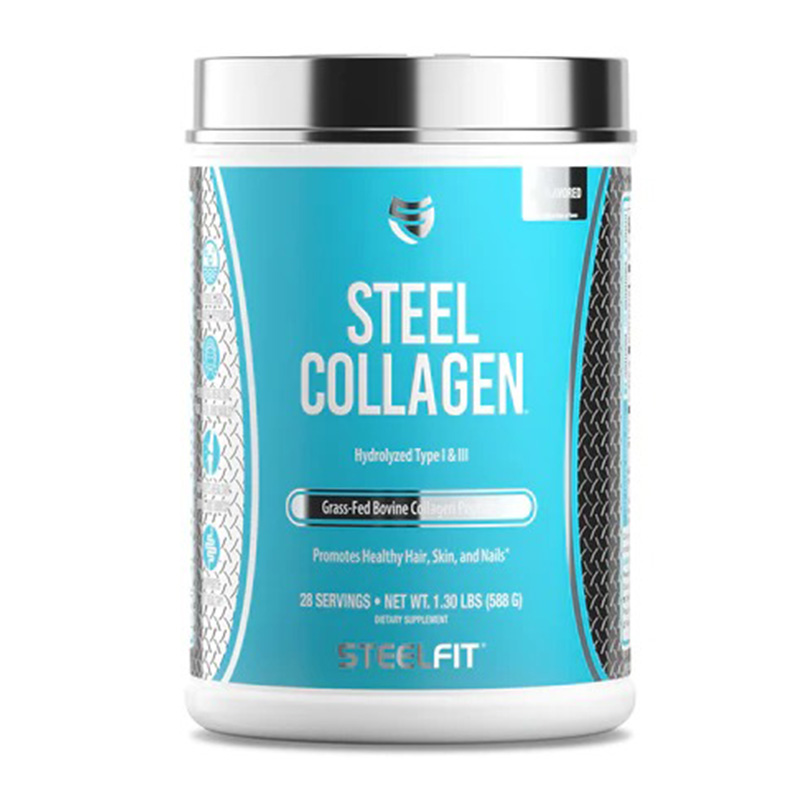 Steel Fit Steel Collagen Grass-Fed Bovine Collagen Peptides 28 Servings - Unflavored Best Price in UAE