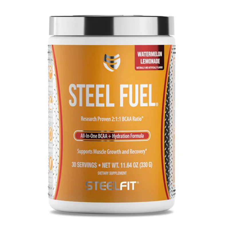 Steel Fit Steel Fuel Vegan Branched-Chain Amino Acids 330 G - Water Lemonade Best Price in UAE