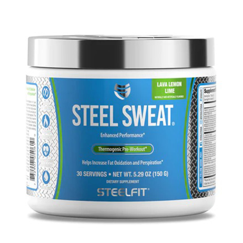 Steel Fit Steel Sweat Thermogenic Pre-Workout 150 G - Lawa Lemon Lime Best Price in UAE