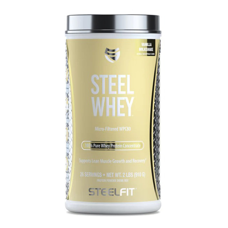 Steel Fit Steel Whey Protein Concentrate 910 G - Vanilla Milkshake