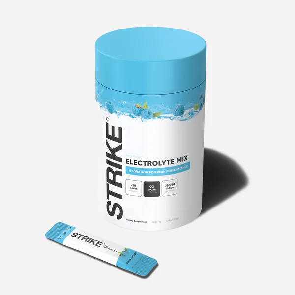 Strike Electrolytes Mix 1 Tub - Berry Fusion