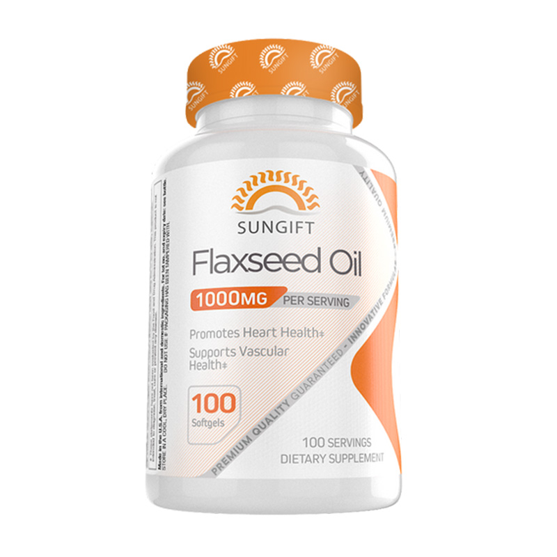 Sungift Nutrition Flaxseed Oil 1000Mg 100 Caps