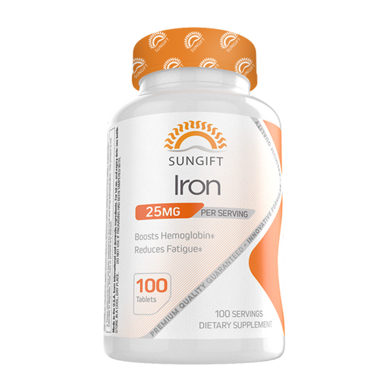 Sungift Nutrition Iron 25Mg 100 Tabs Best Price in UAE