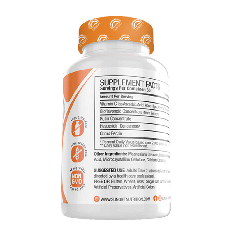 Sungift Nutrition Vitamin C 1000Mg 100 Tabs Best Price in Dubai