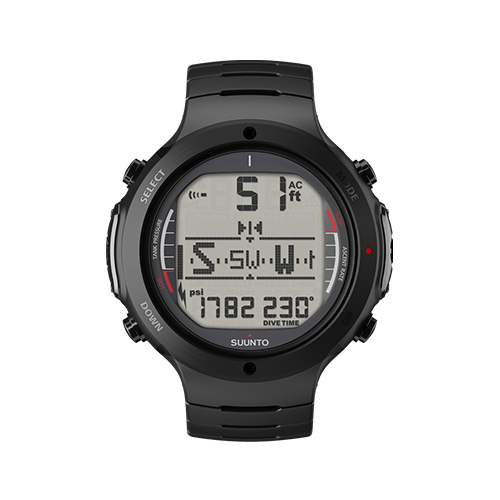 Suunto D6i All Black Steel Watch With USB Price Abudhabi