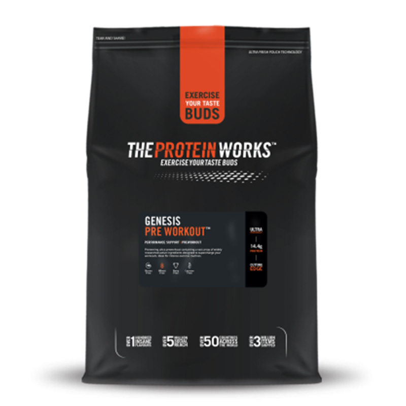 The Protein Works Genesis Pre Workout 250 g Best Price in Dubai