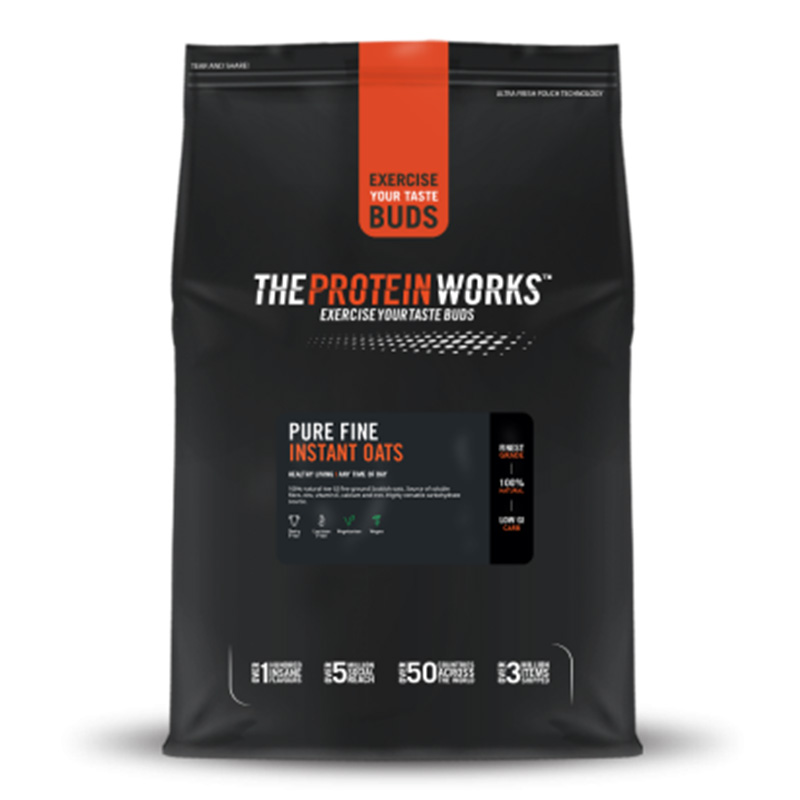 The Protein Works Pure Fine Instant Oats 2kg