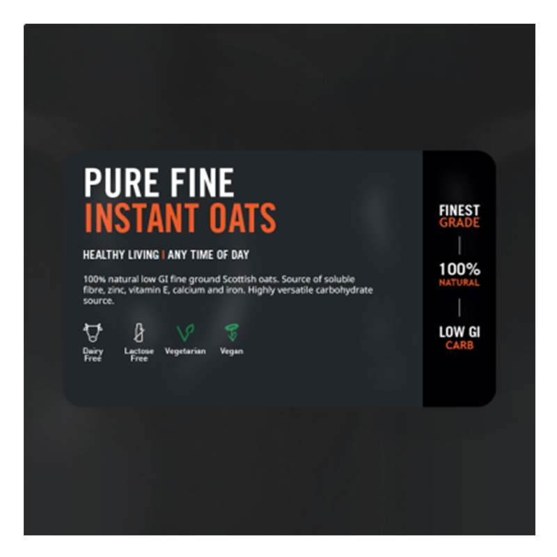 The Protein Works Pure Fine Instant Oats 2kg