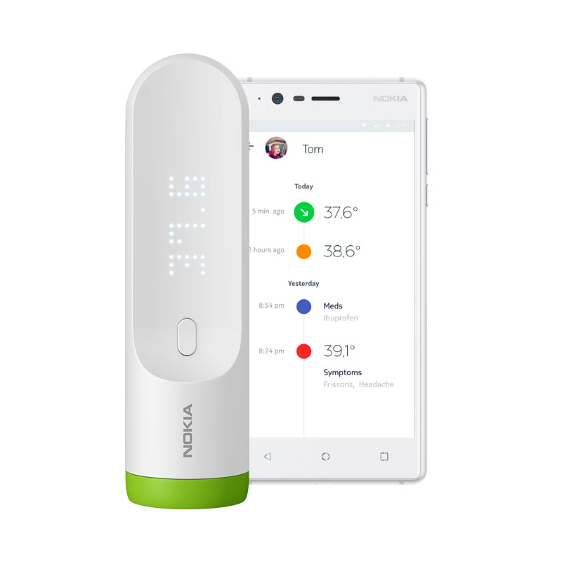 Nokia Thermo Instant Temporal Smart Thermometer