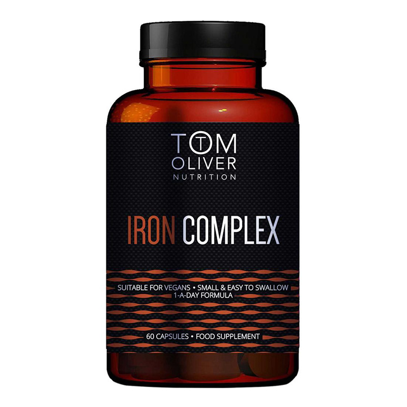 Tom Oliver Nutrition Iron Complex 60 Caps