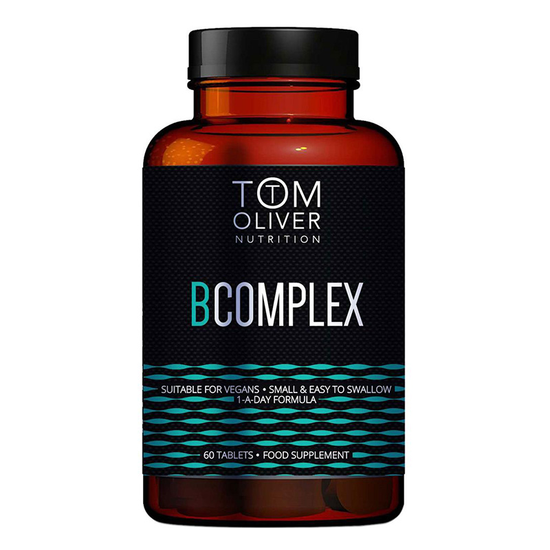 Tom Oliver Nutrition Vitamin B Complex 60 Tabs Best Price in UAE