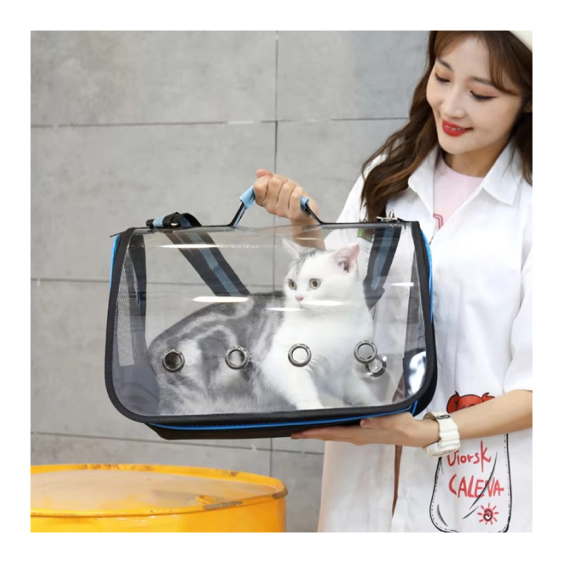 Transparent Cat Portable Folding Bag Large - 8106 Best Price in Dubai