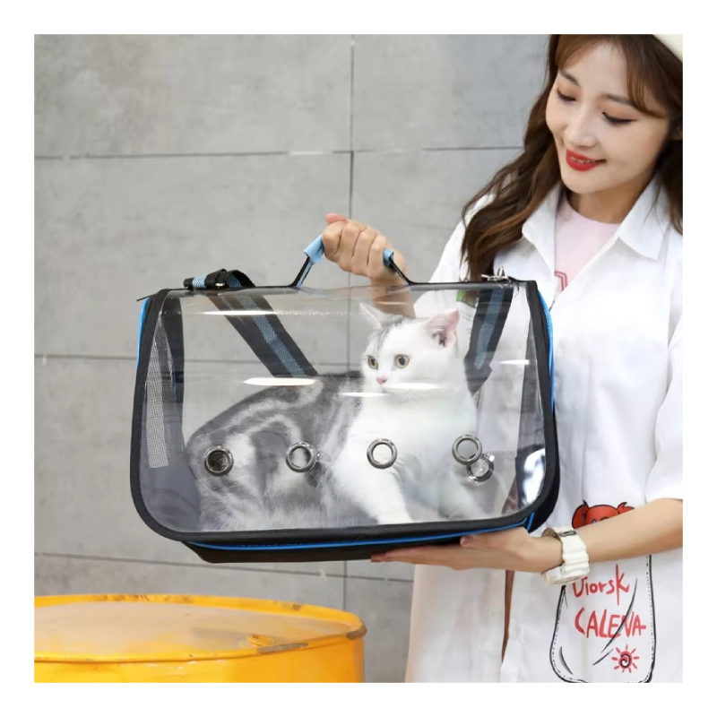 Transparent Cat Portable Folding Bag Medium - 8106 Best Price in Dubai