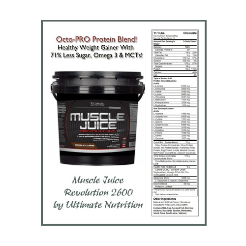Ultimate Muscle Gainer Muscle Juice Revolution 5 LB Price in Dubai