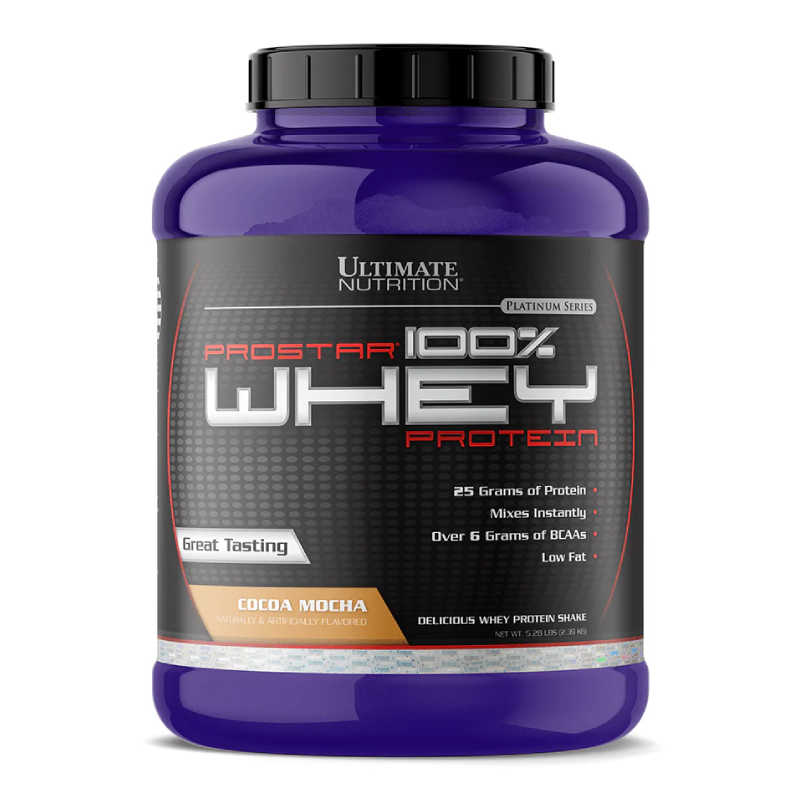 Ultimate Nutrition Prostar 100% Whey Protein 5.28 lbs - Coco Mocha