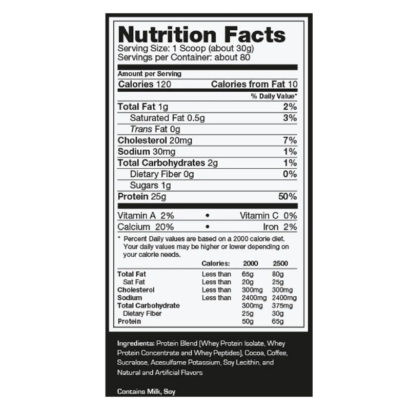 Ultimate Nutrition Prostar 100% Whey Protein 5.28 lbs - Coco Mocha Best Price in Dubai