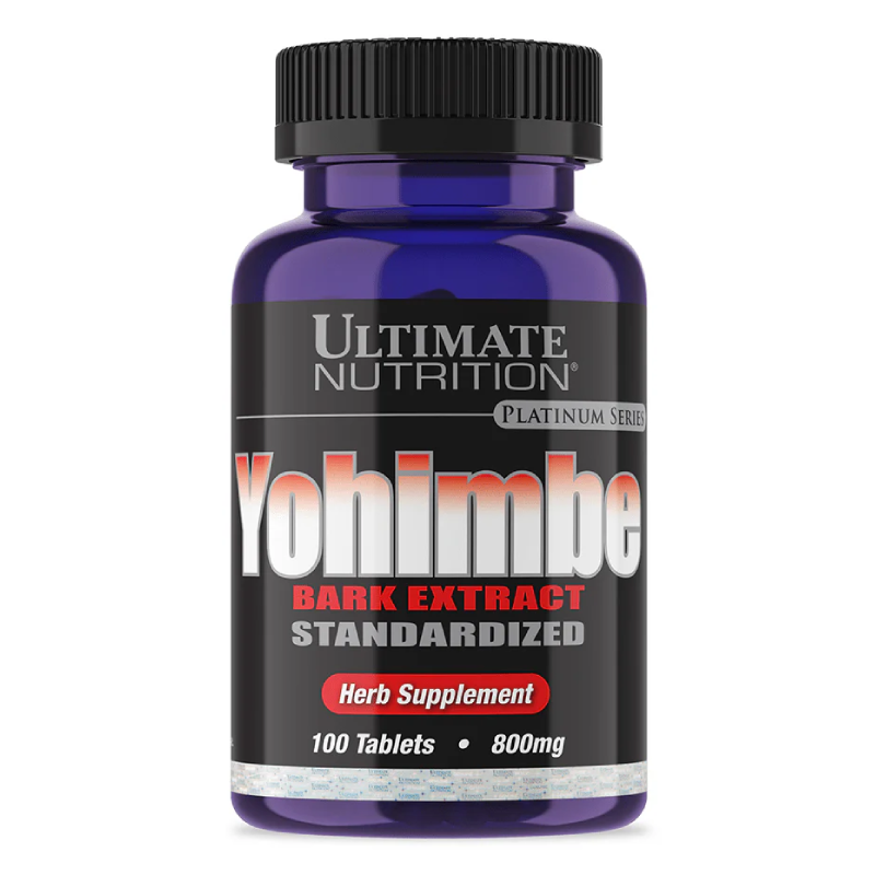 Ultimate Nutrition Yohimbe Bark Extract 800mg 100 Tablets