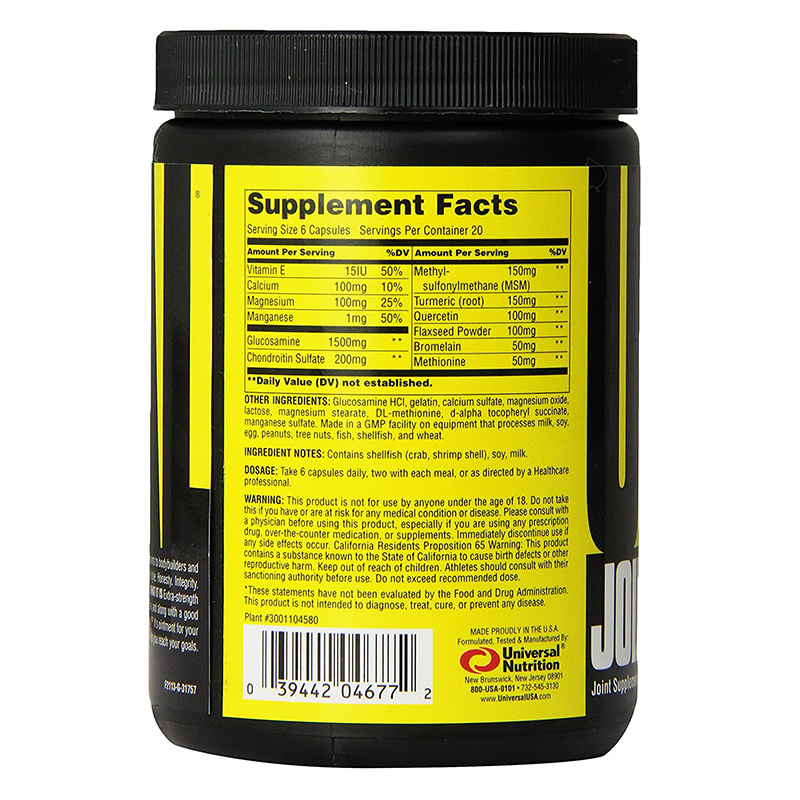 Universal Jointment Sport 120 Capsules Best Price in Dubai