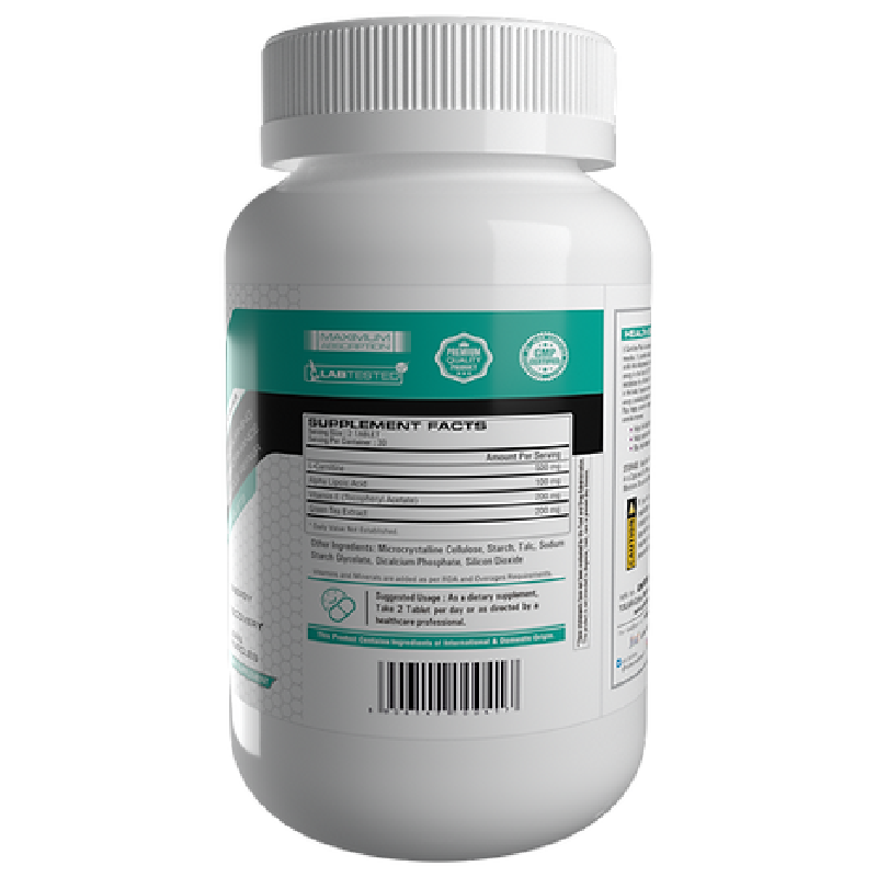 Universe Biotech L-Carnitine Plus 60 Tabs Best Price in UAE