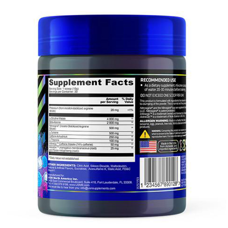 USN 3XT Power Pre-Workout Sour Candy Craze Best Price in AbuDhabi
