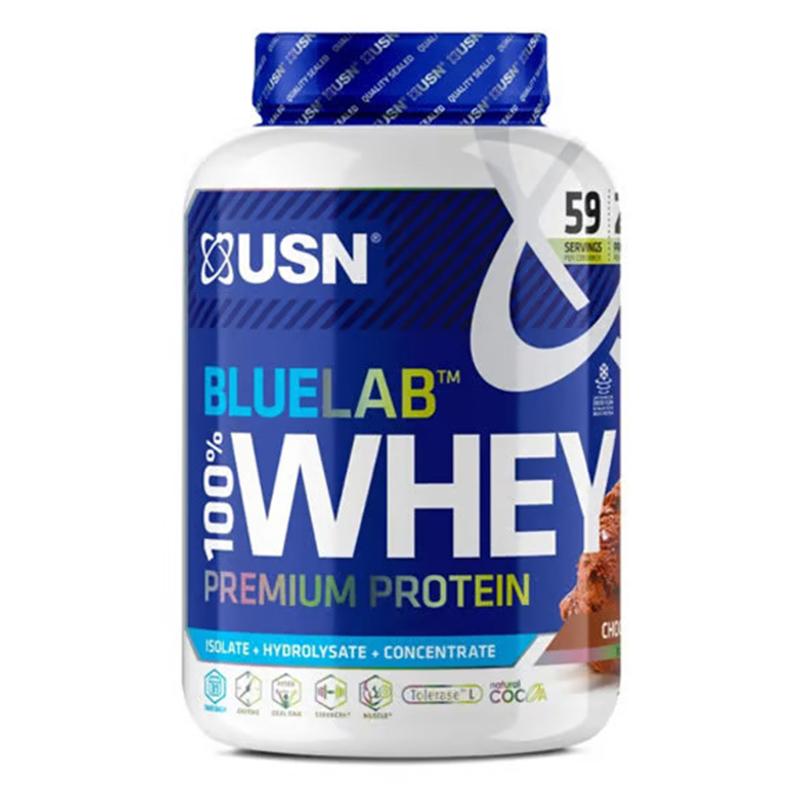 USN Blue Lab 100% Whey Premium Protein 2 Kg - Chocolate