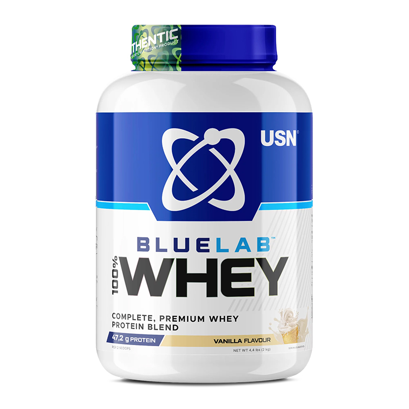 USN Blue Lab 100% Whey Protein 2 Kg - Vanilla