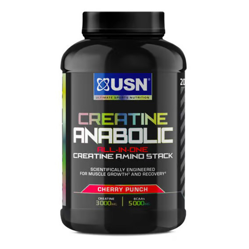 USN Creatine Anabolic All in One 900g - Cherry Punch