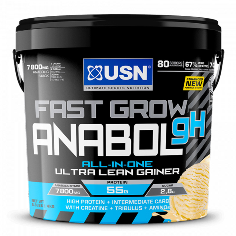 USN Fast Grow Anabol gH 4Kg Vanilla