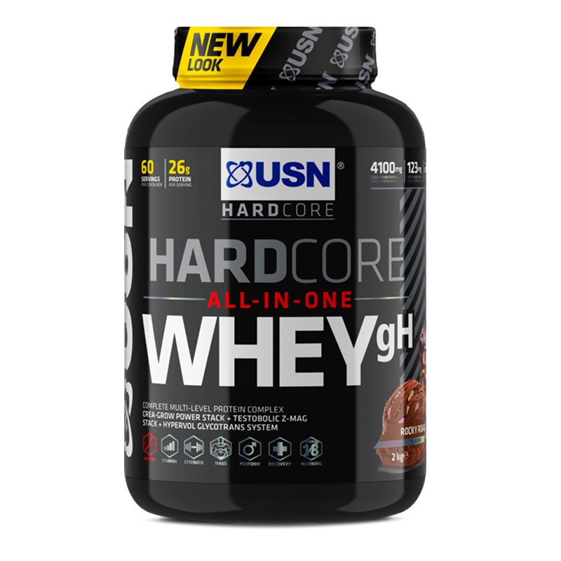 USN Hardcore All In One Whey GH 2 Kg