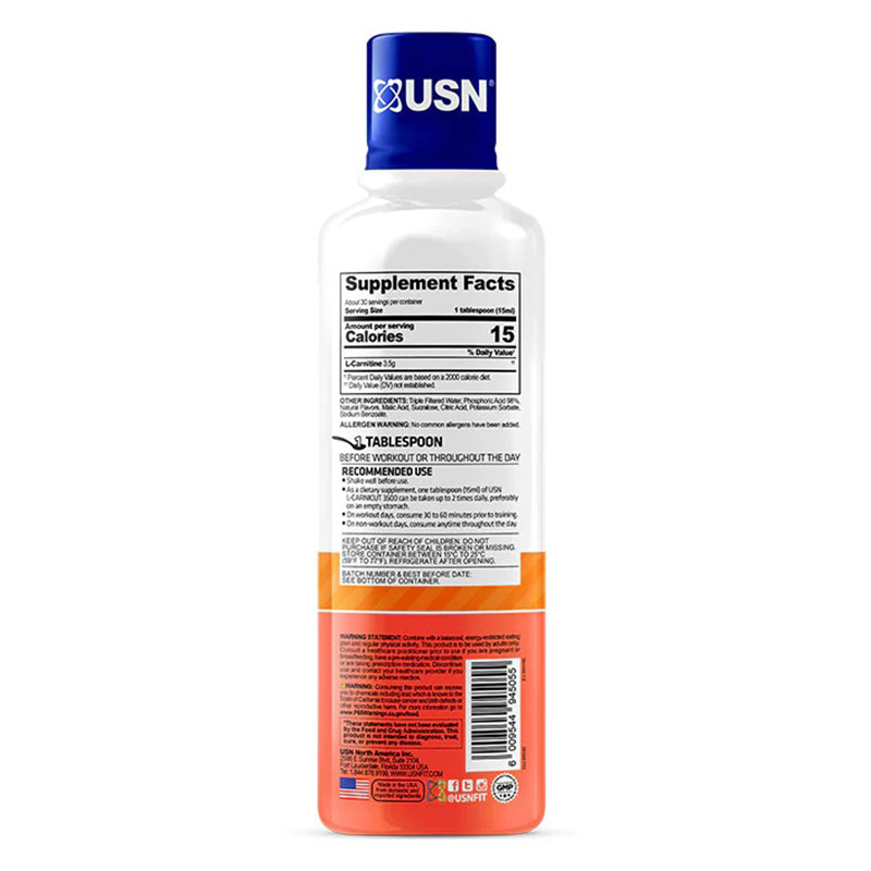 USN L-Carnicut 3500 - Orange Pineapple Best Price in Dubai