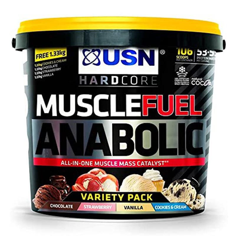 USN Muscle Fuel Anabolic 4kg Variety Pack Protein
