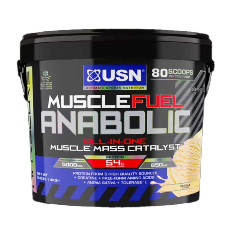 USN Muscle Fuel Anabolic All in One 4 Kg - Vanilla