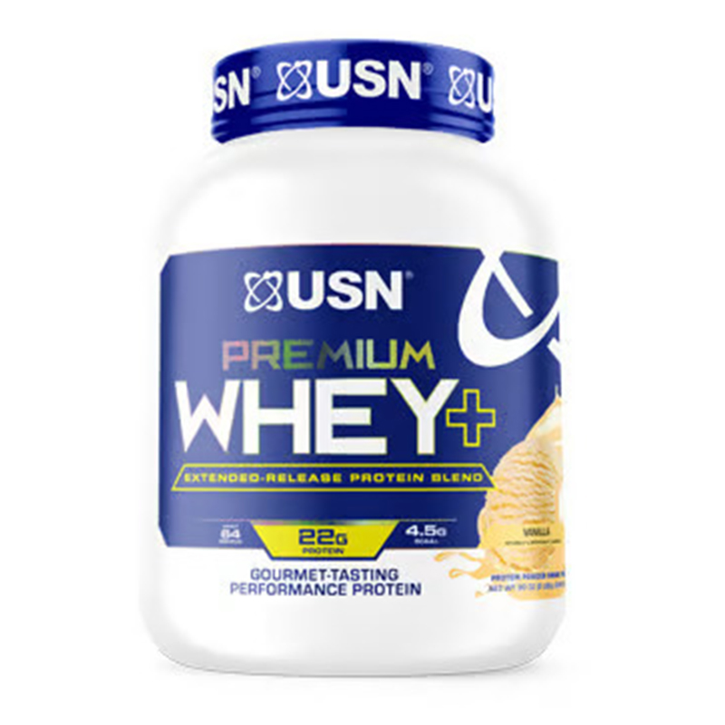 USN Premium Whey Plus Protein Powder 2.25 Kg - Vanilla