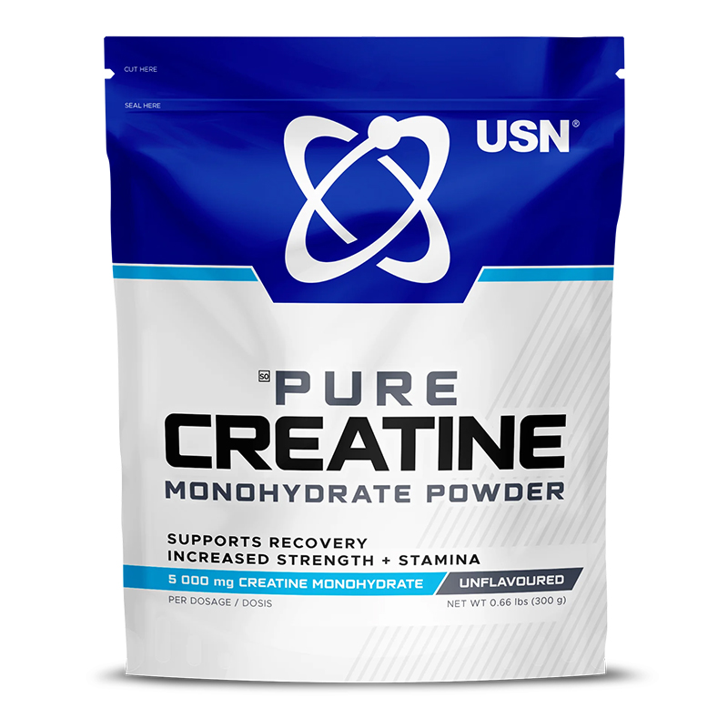 USN Pure Creatine Monohydrate Powder 300 G - Unflavored