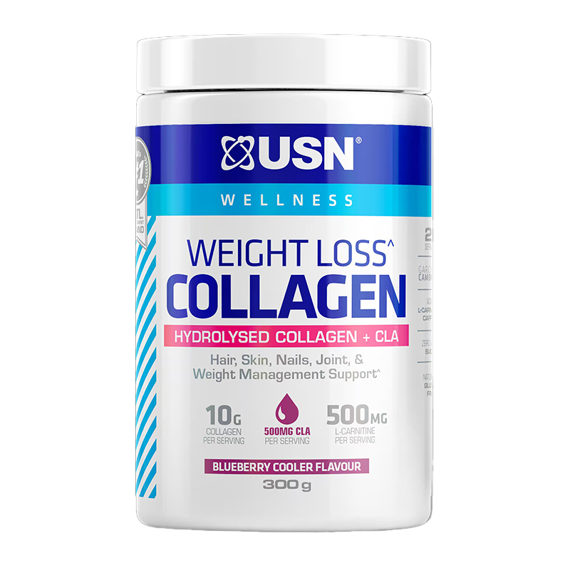 USN Weight Loss Collagen Powder 300 G - Blueberry