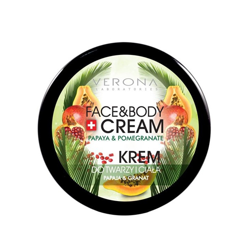 Verona Natural Essence Face and Body Cream Papaya and Pomegranate Price Dubai