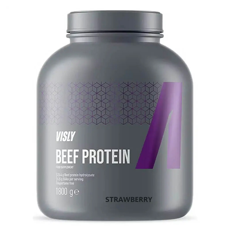 Visly Beef Protein 1800 g-Strawberry