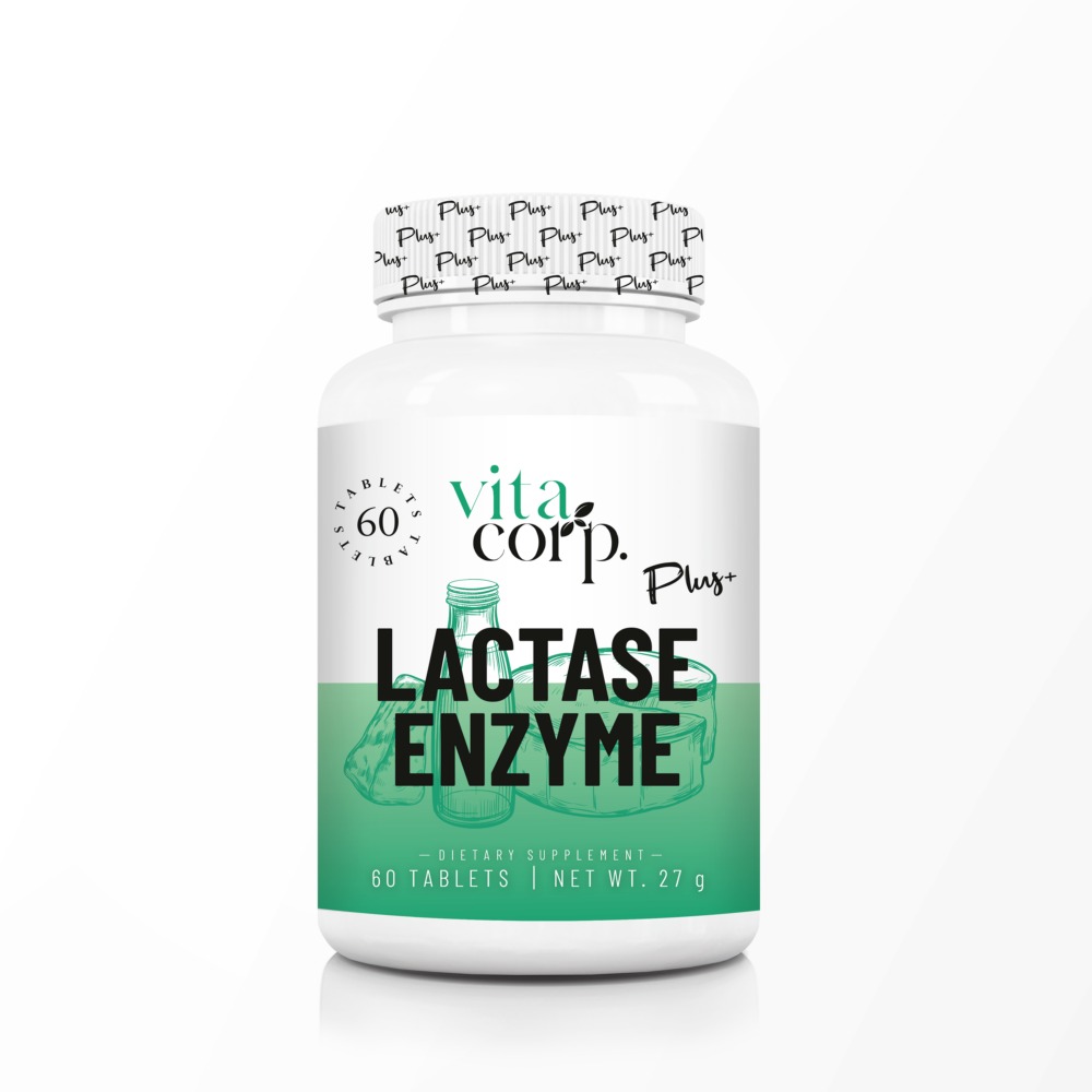 Vitacorp Plus Lactase Enzyme 60 Tabs