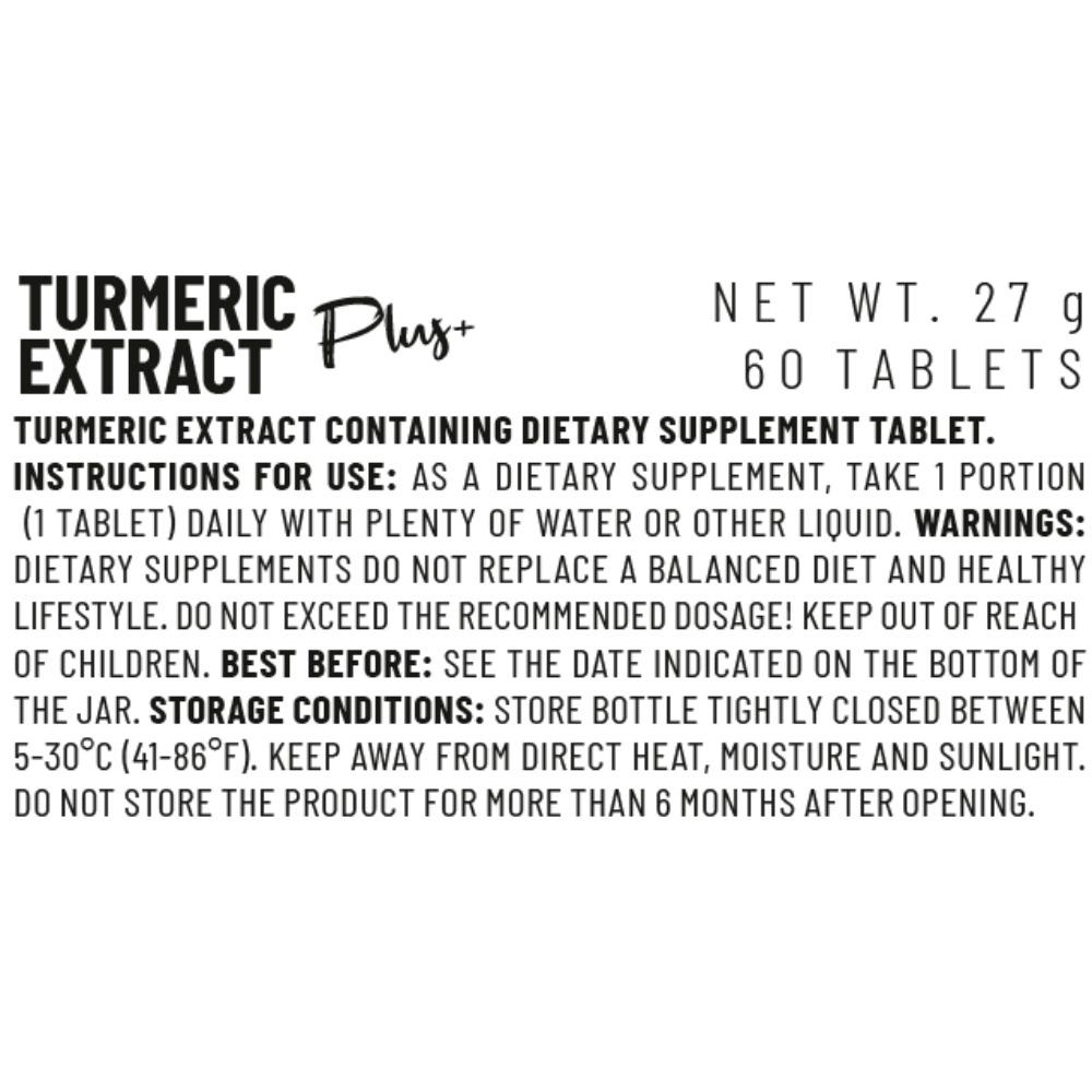 Vitacorp Plus Turmeric Extract 60Tabs Best Price in Abu Dhabi