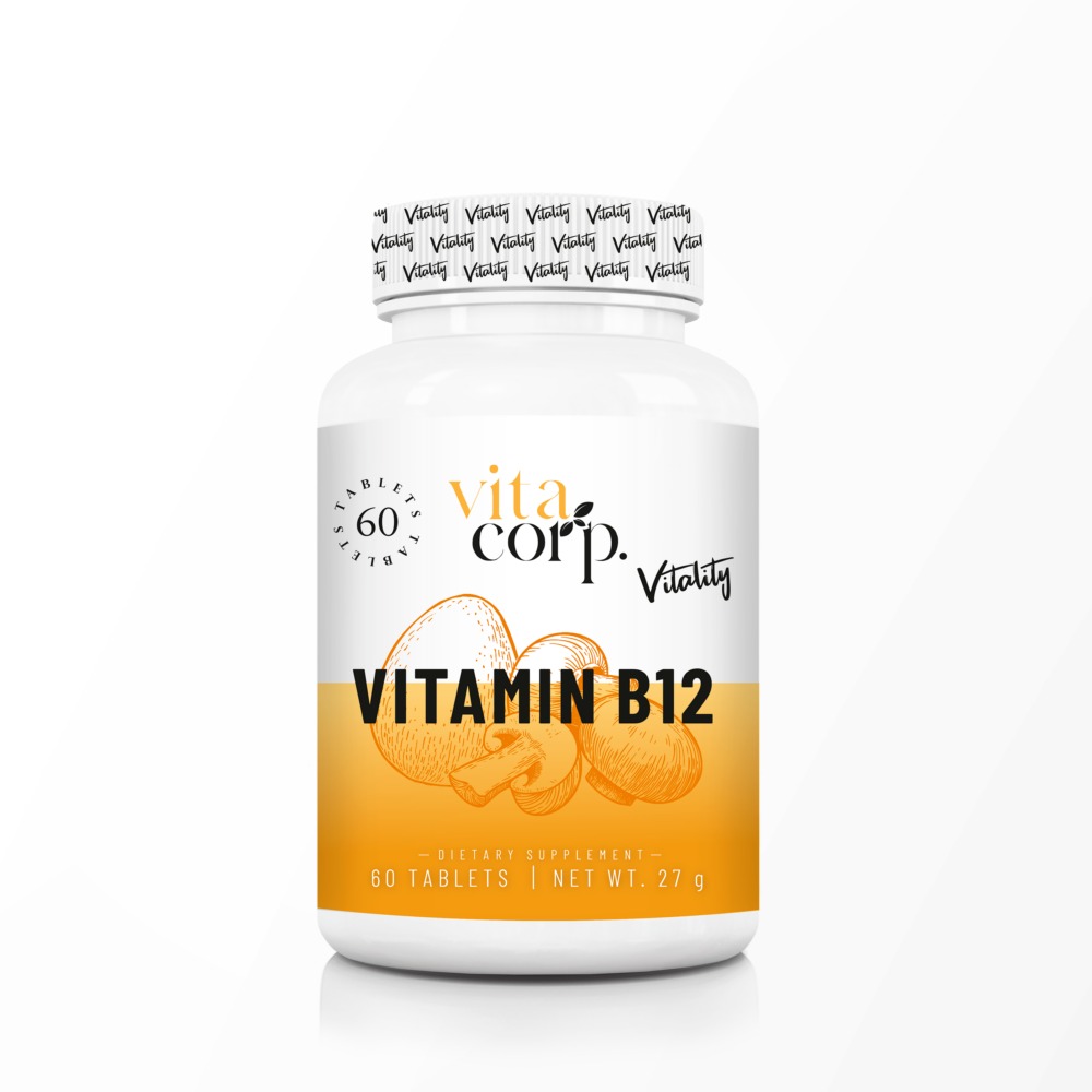 Vitacorp Vitality Vitamin B12 60 Tabs