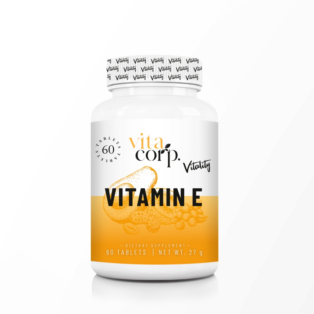 Vitacorp Vitality Vitamin E 60Tabs Best Price in UAE