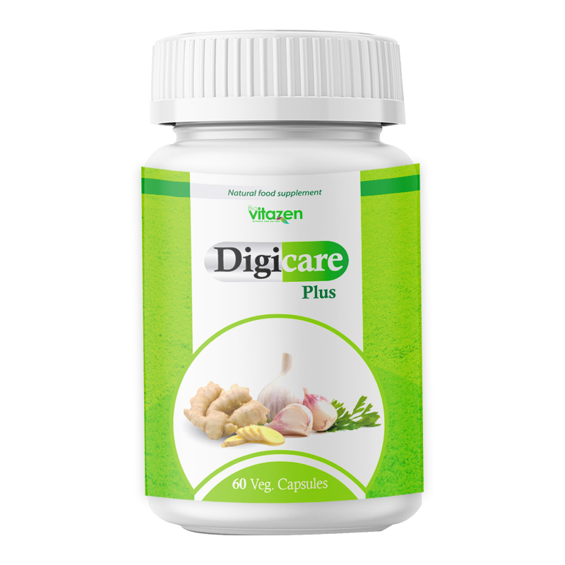 Vitazen Digicare Plus Caps (Ginger +Garlic)-60 Caps