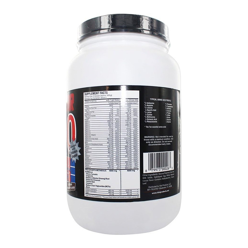 Vitol Russian Bear 5000 Weight Gainer 4 lbs - Chocolate Ice Cream Best Price in Dubai